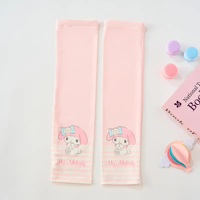 Sanrio Kuromi My Melody Polyester Sun Protection Sleeves Women's-4