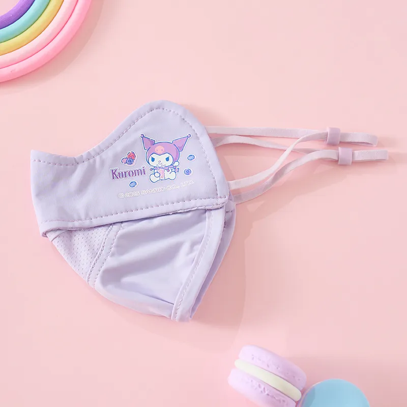 Sanrio Kuromi My Melody Polyamide Elastane Sun Protection Masks Kids'-1