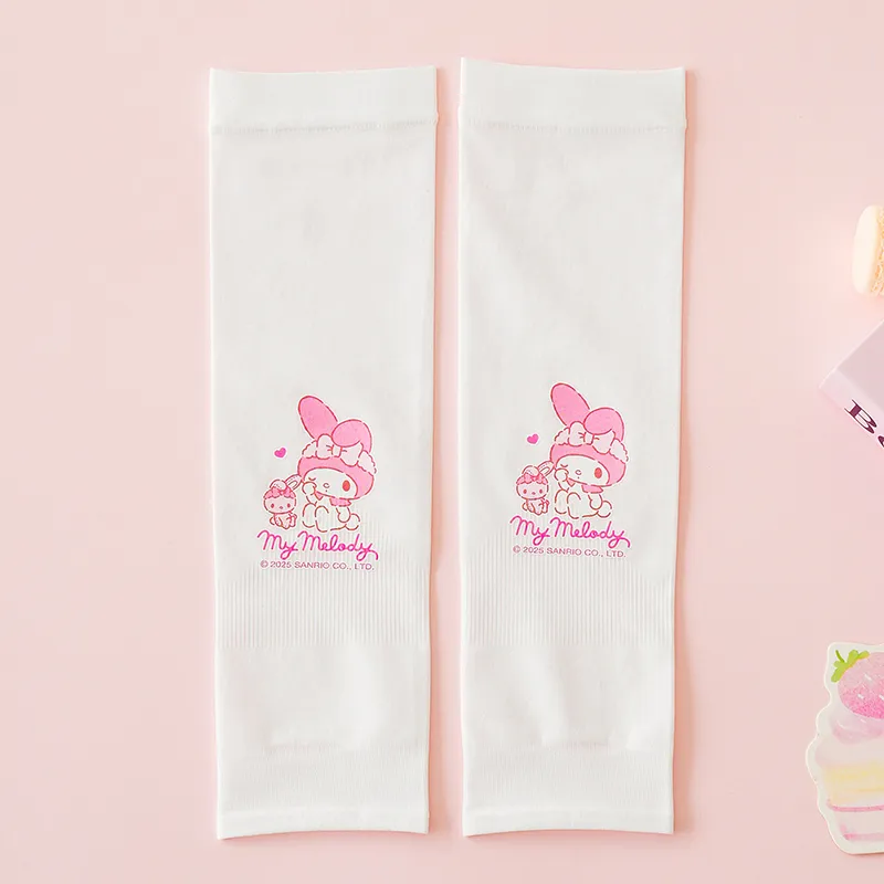 Sanrio Kuromi My Melody Polyamide Elastane Sun Protection Sleeves Kids'-9