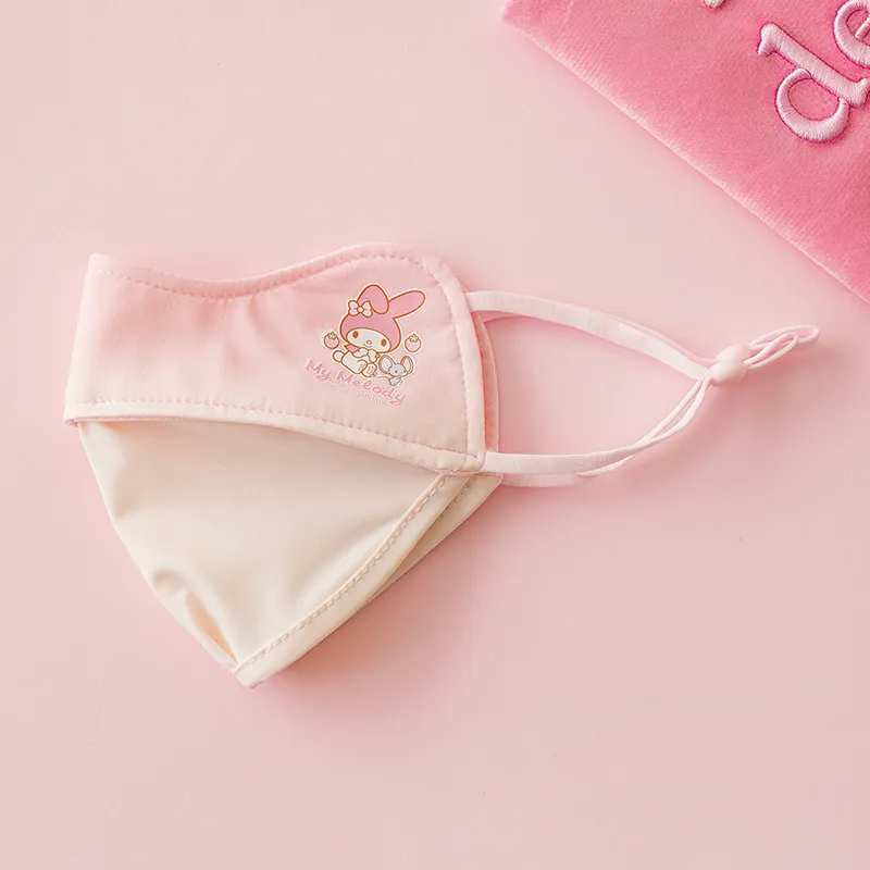 Sanrio Kuromi My Melody Polyamide Sun Protection Masks Kids'-7