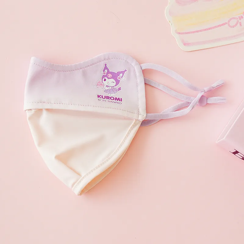 Sanrio Kuromi My Melody Polyamide Elastane Sun Protection Masks Kids'-1