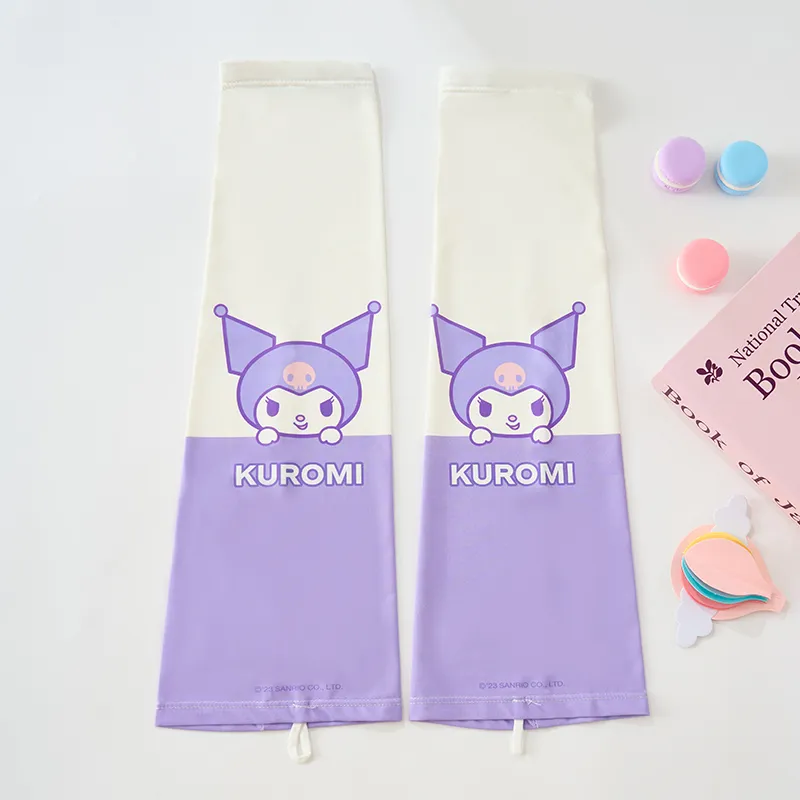 Sanrio Kuromi My Melody Polyester Sun Protection Sleeves Women's-1