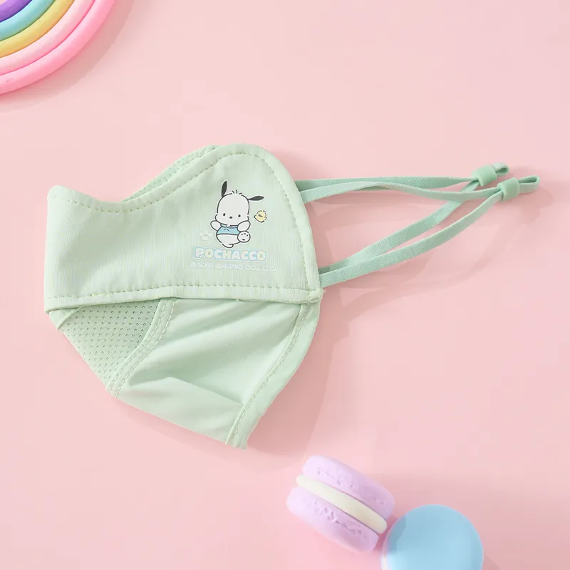 Sanrio Kuromi My Melody Polyamide Elastane Sun Protection Masks Kids'-11