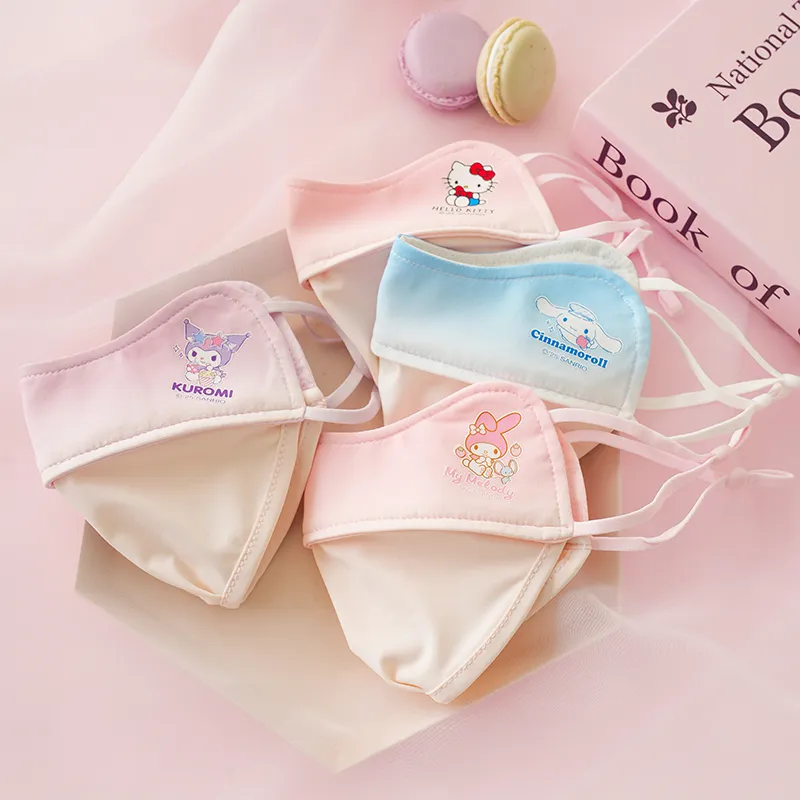 Sanrio Kuromi My Melody Polyamide Sun Protection Masks Kids'-4