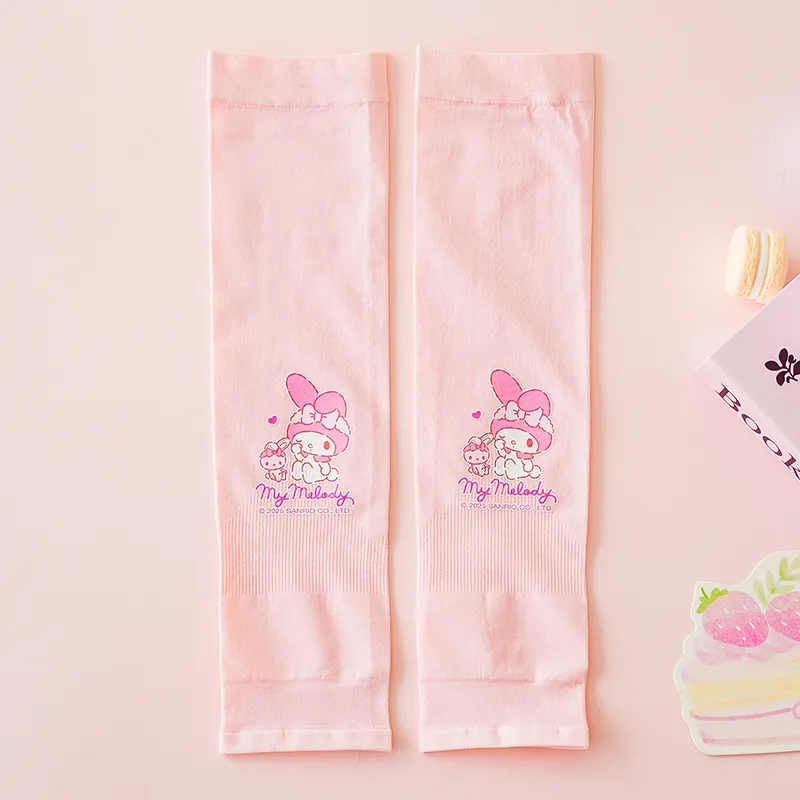 Sanrio Kuromi My Melody Polyamide Elastane Sun Protection Sleeves Kids'-5