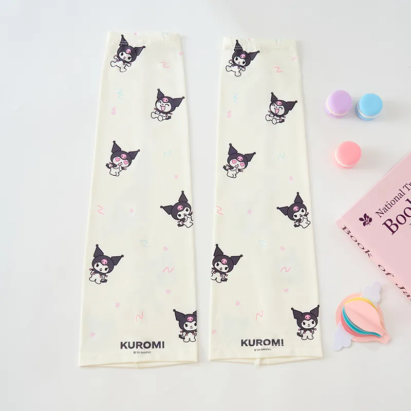 Sanrio Kuromi My Melody Polyester Sun Protection Sleeves Women's-1