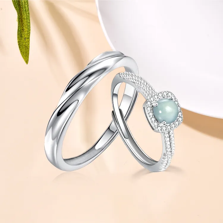 Celebrate The Great Blessing S925 Silver Rings Unisex-3