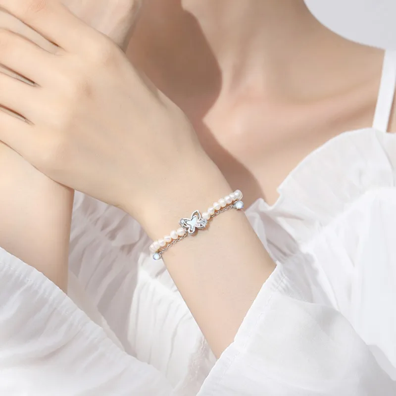 Celebrate The Great Blessing Freshwater Pearl Bracelets Women's-4