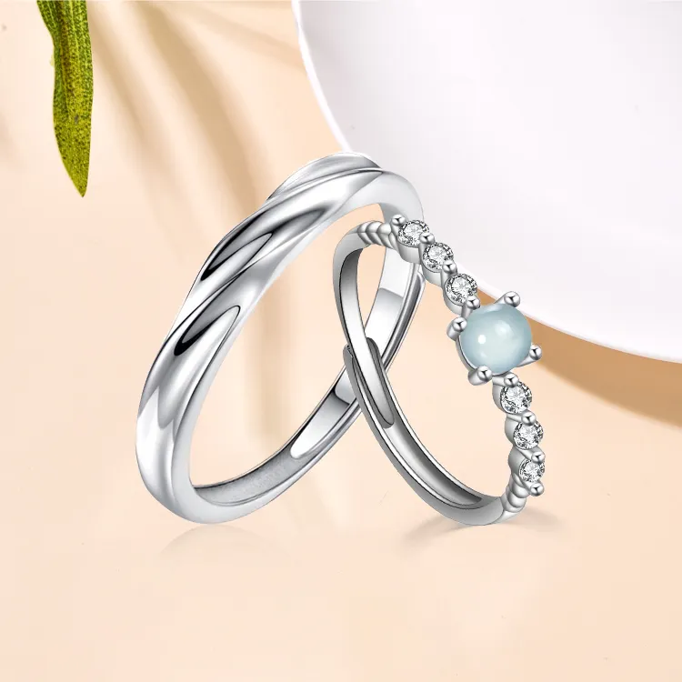 Celebrate The Great Blessing S925 Silver Rings Unisex-4