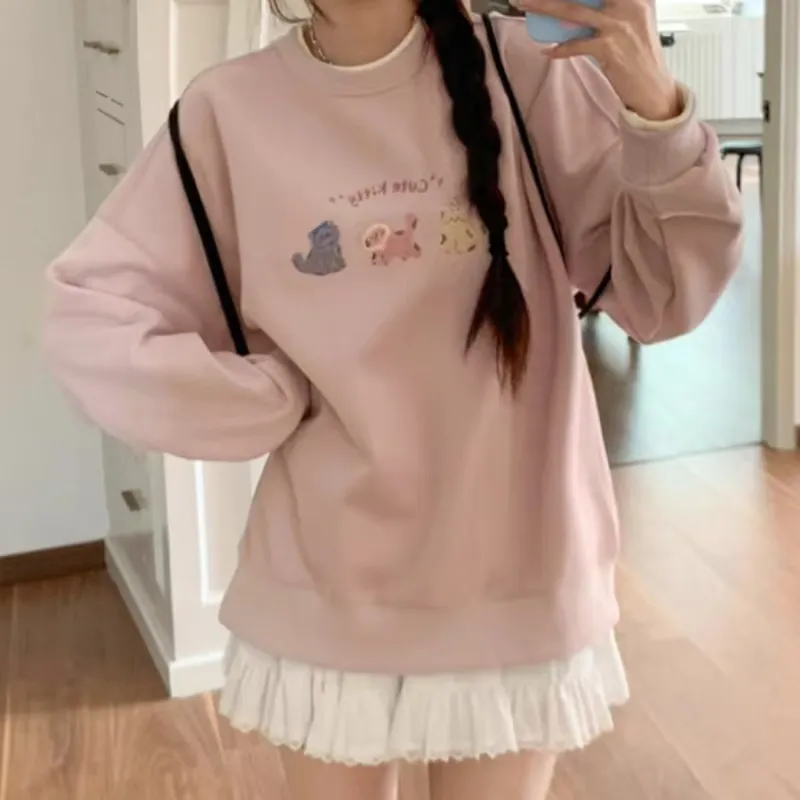 Aghr Sweatshirts Women's Pink-4