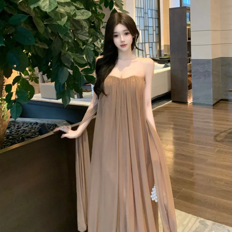 Aghr Sleeveless Dresses Women's-4