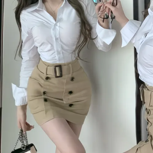 Aghr Two Piece Skirt Sets Women's