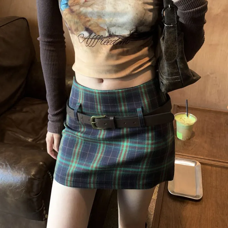 Aghr Casual Short Skirts Women's-4