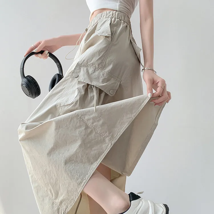 Aghr Casual Long Skirts Women's-7