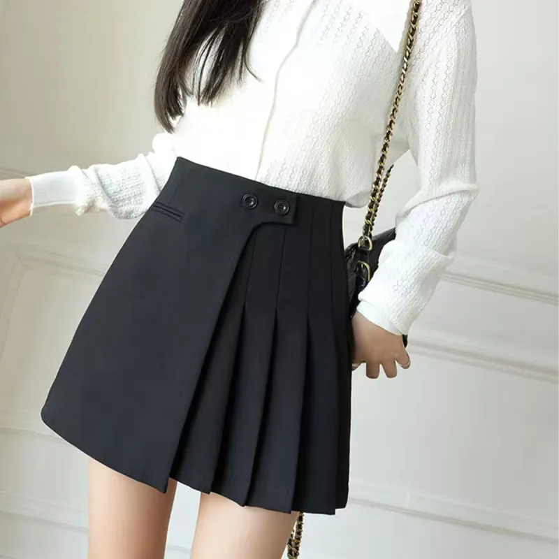 Aghr Casual Short Skirts Women's-4