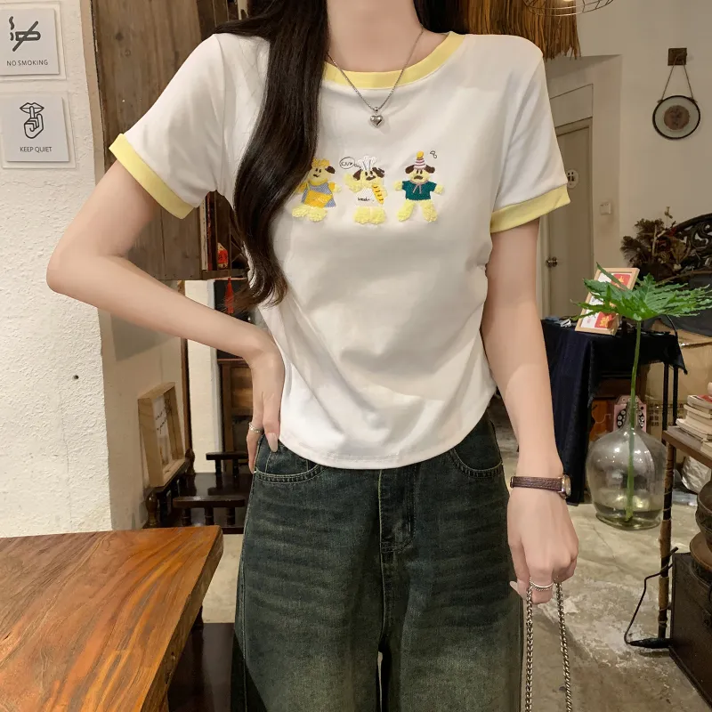 Aghr T Shirts Women's White-6