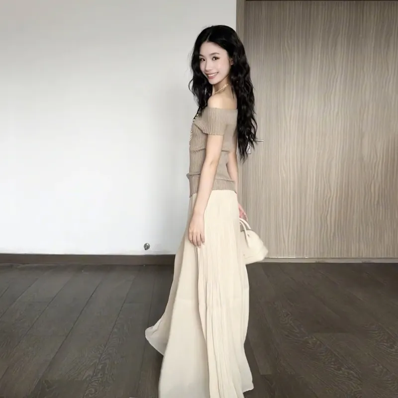 Aghr Two Piece Skirt Sets Women's-3