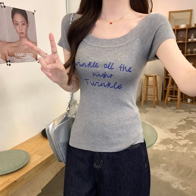 Aghr T Shirts Women's Gray-3
