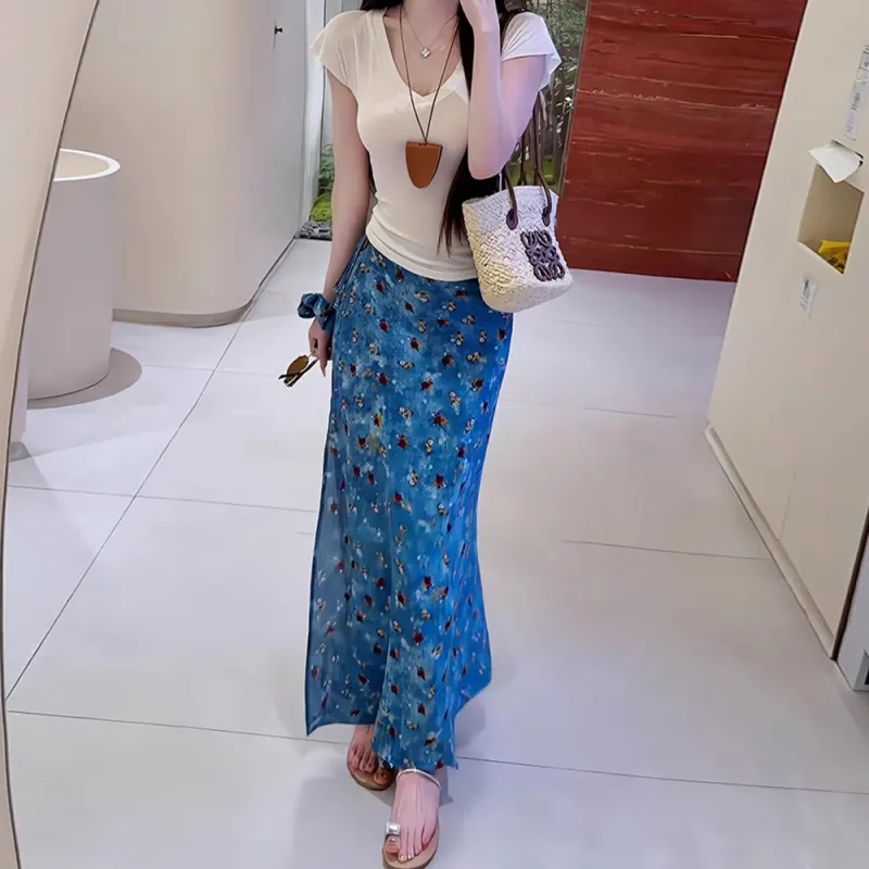 Aghr Two Piece Skirt Sets Women's-5