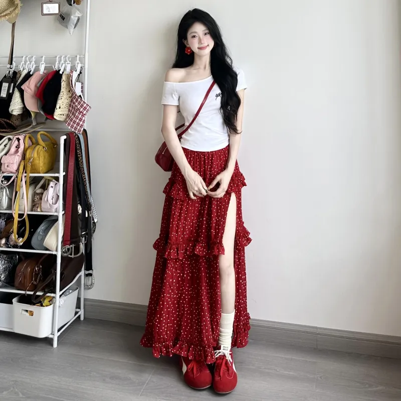 Aghr Two Piece Skirt Sets Women's-6