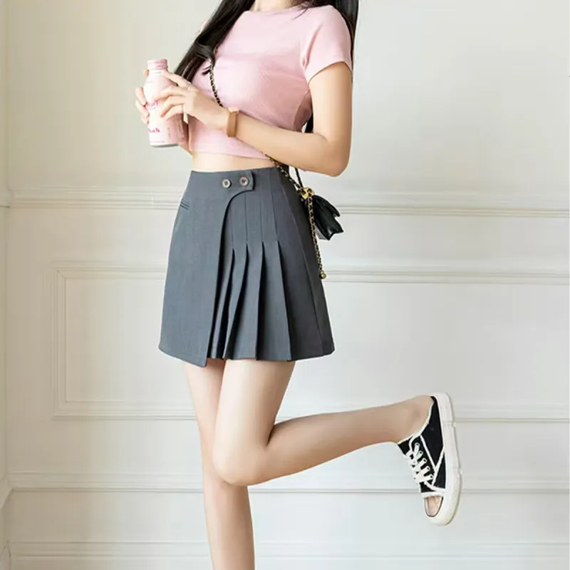 Aghr Casual Short Skirts Women's-10