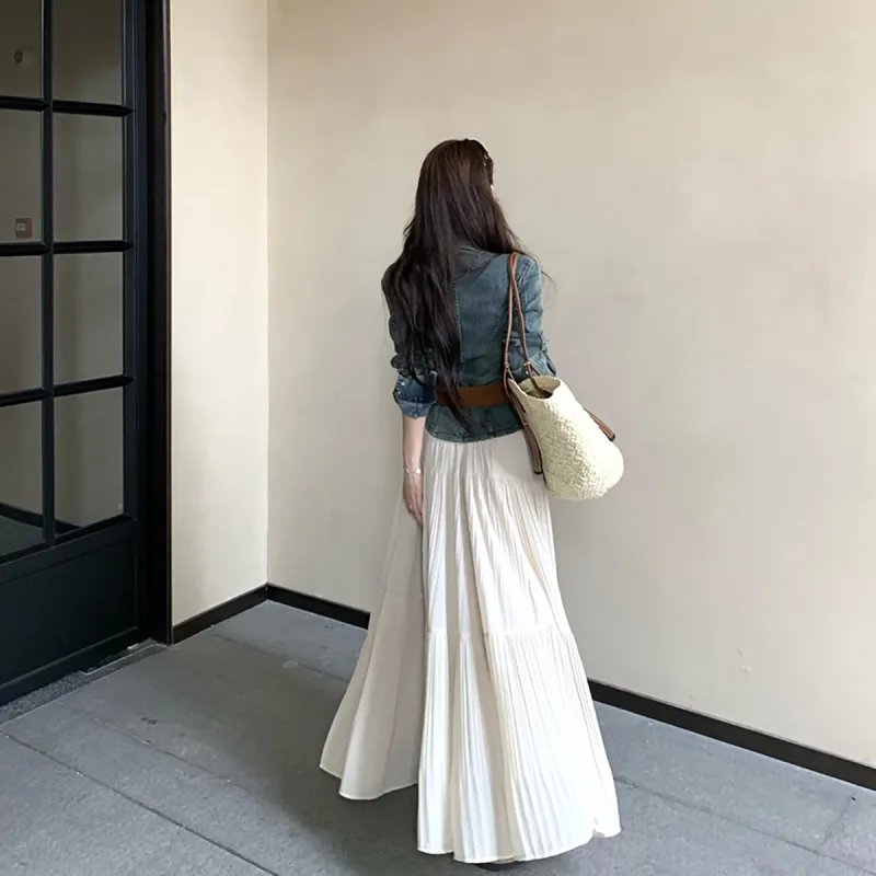 KUNZHUDAXIANG Fashion Skirt Set Women's-5