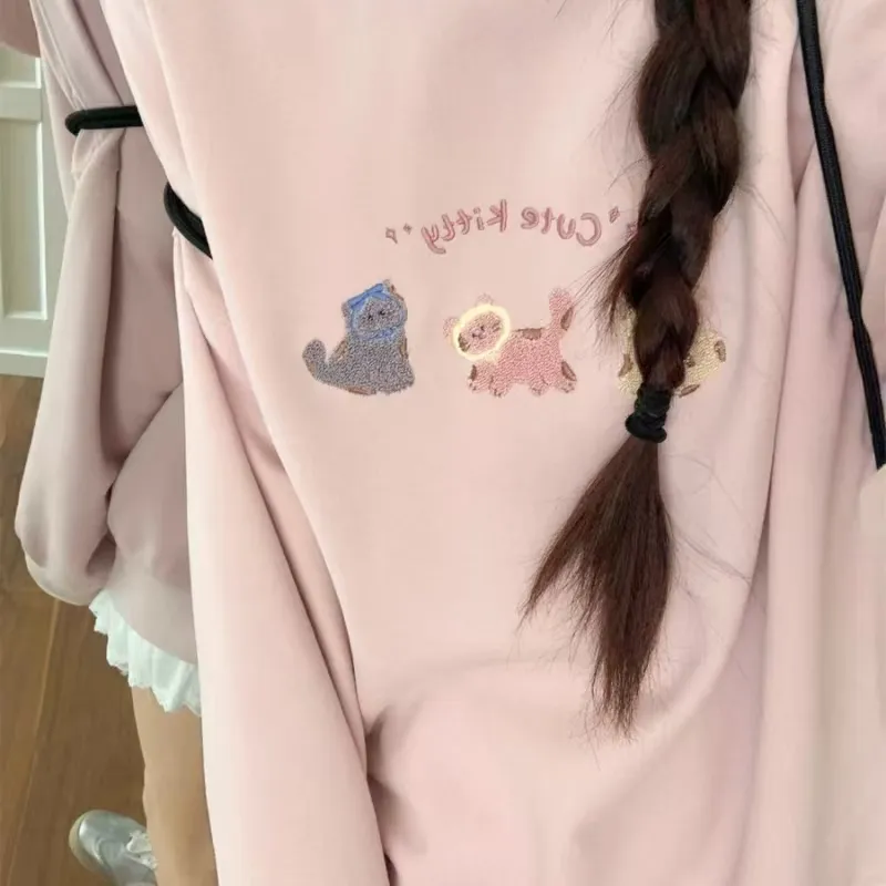 Aghr Sweatshirts Women's Pink-5