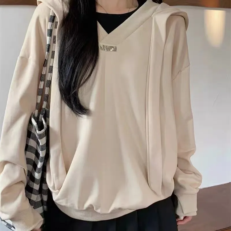 Aghr Sweatshirt Women's Milk Tea-2