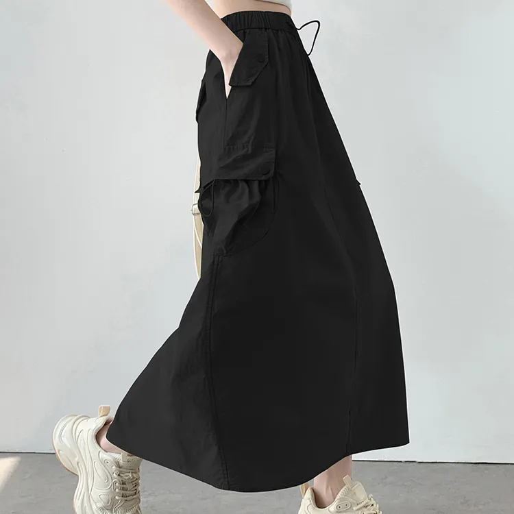 Aghr Casual Long Skirts Women's-11