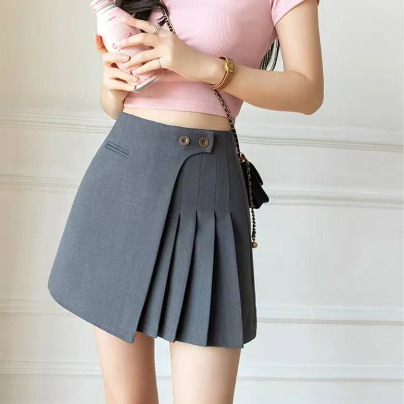 Aghr Casual Short Skirts Women's-7