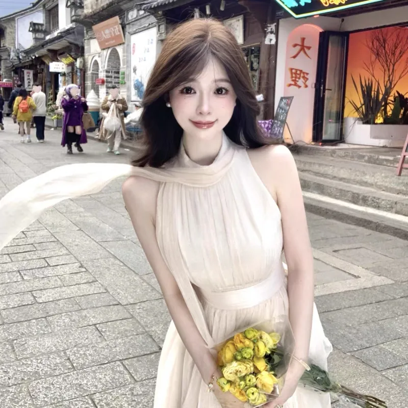 Aghr Sleeveless Dresses Women's-5