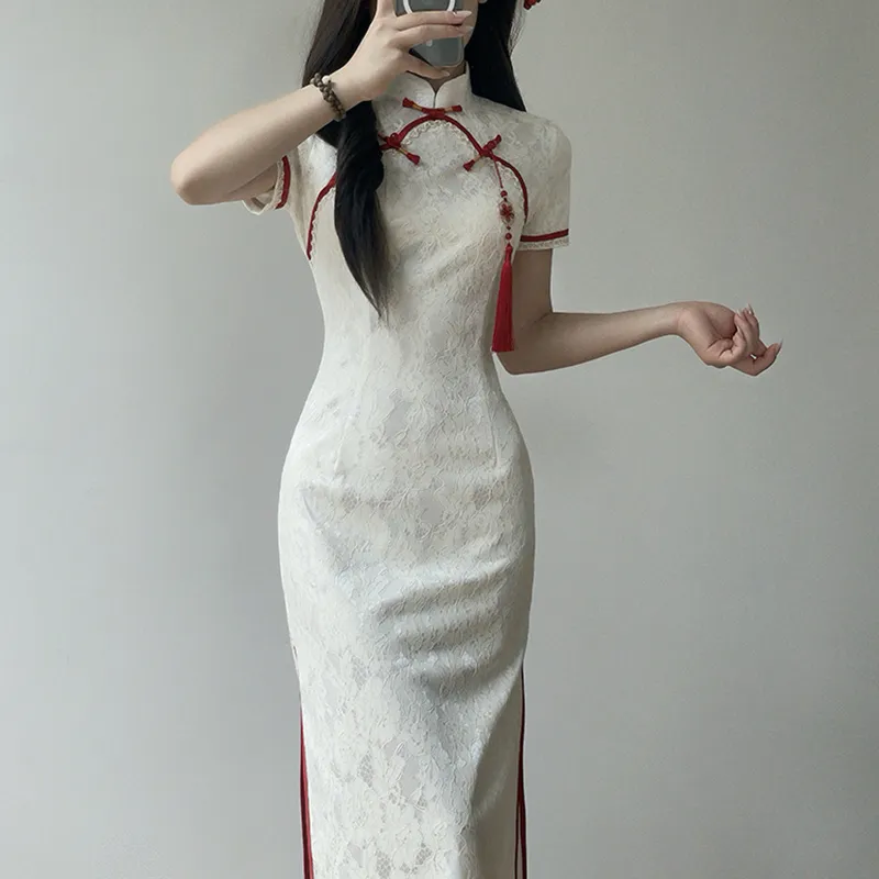 Aghr Short Sleeved Dress Women's White-2