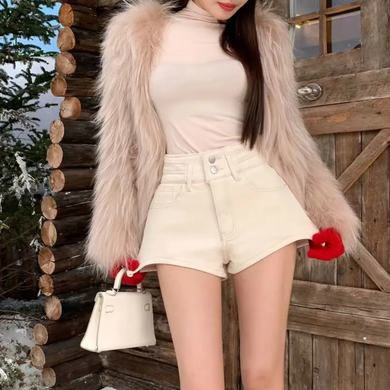 Aghr Denim Shorts Women's-1