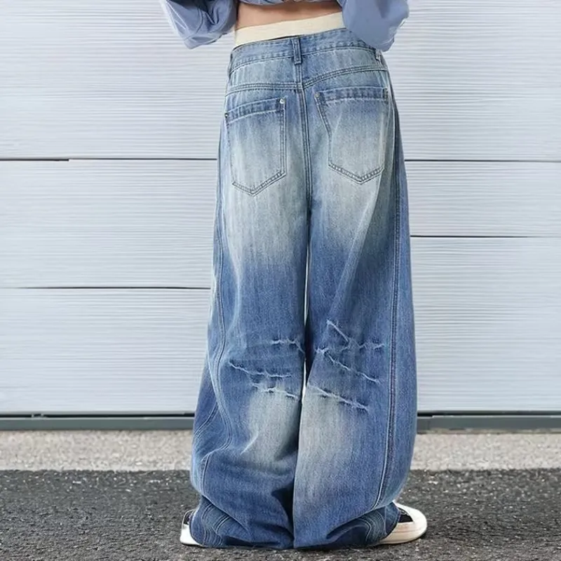 Aghr Jeans Unisex Blue-4