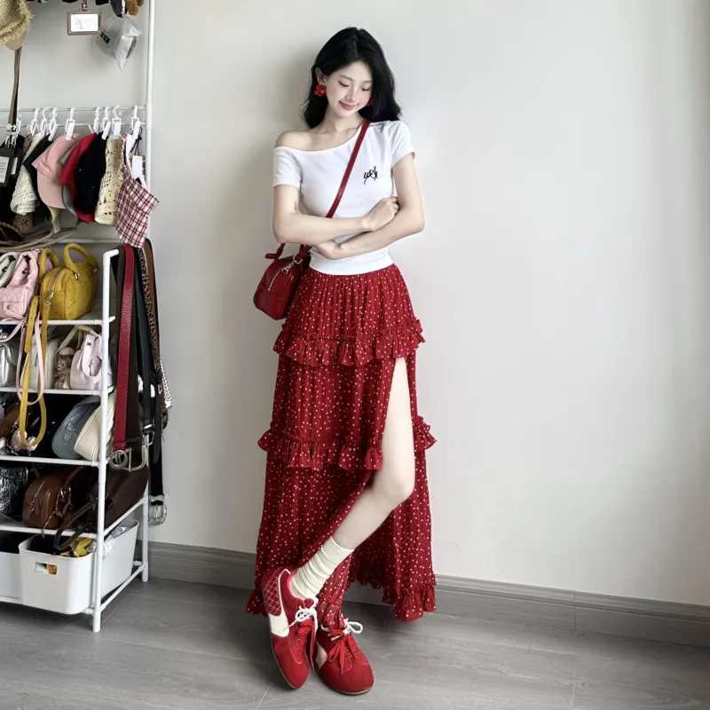 Aghr Two Piece Skirt Sets Women's-3