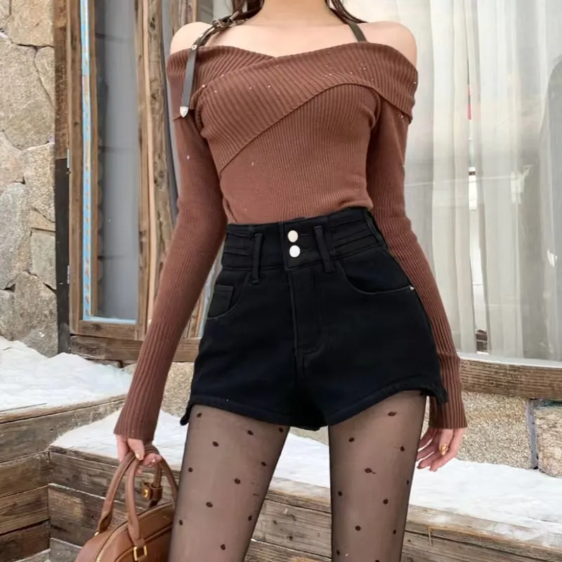 Aghr Denim Shorts Women's-14