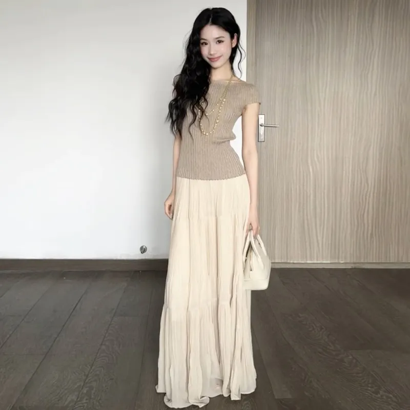 Aghr Two Piece Skirt Sets Women's-2