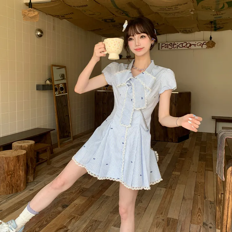 Aghr Short Sleeved Dress Women's-7