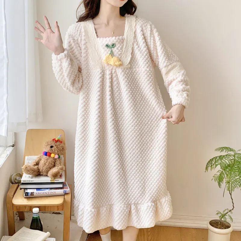 Yalu Women's Nightgowns-4
