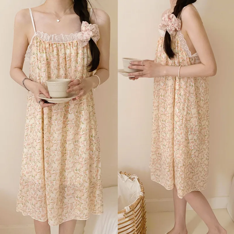 Yalu Women's Nightgowns-12