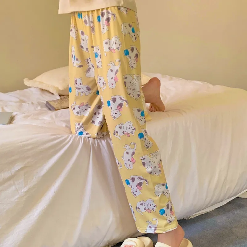 Yalu Women's Pajama Pants-10