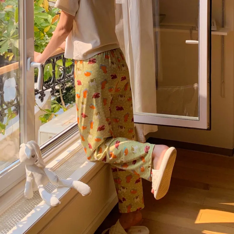 Yalu Women's Pajama Pants-3