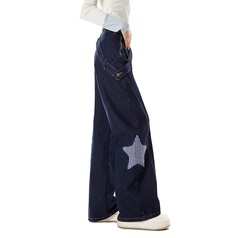 ZIRANSE Jeans Women's Blue-1