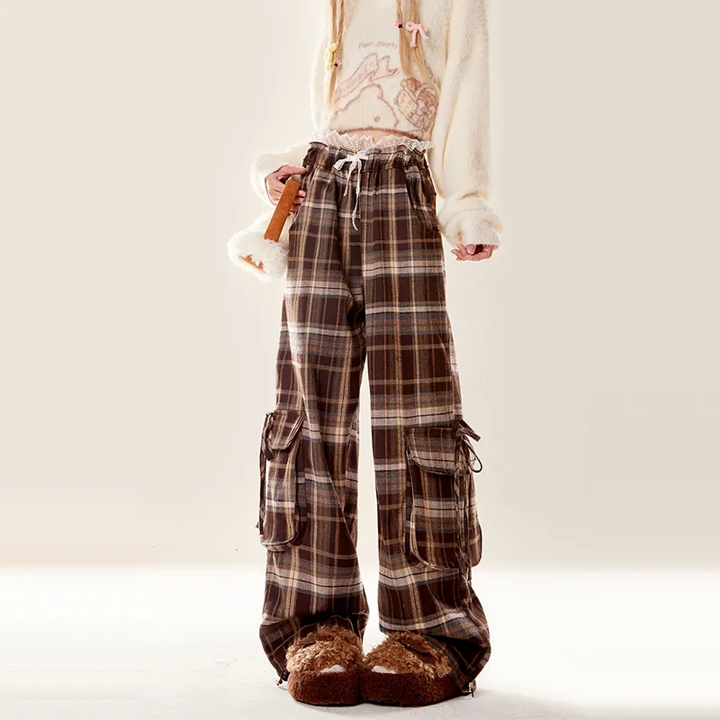 ZIRANSE Casual Pants Women's Coffee-7