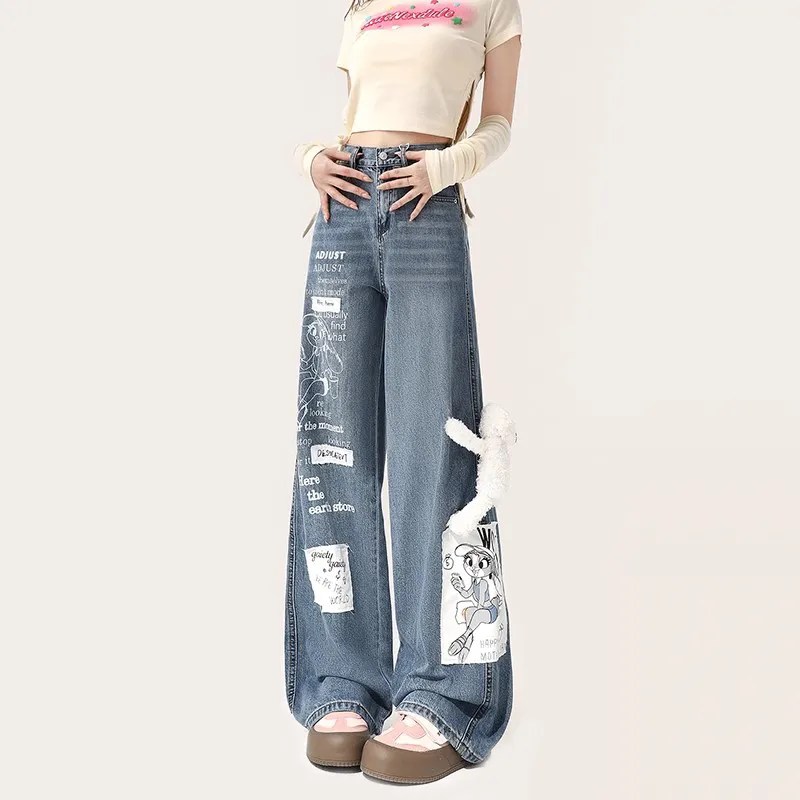 ZIRANSE Jeans Women's Blue-5