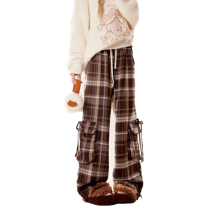 ZIRANSE Casual Pants Women's Coffee-1