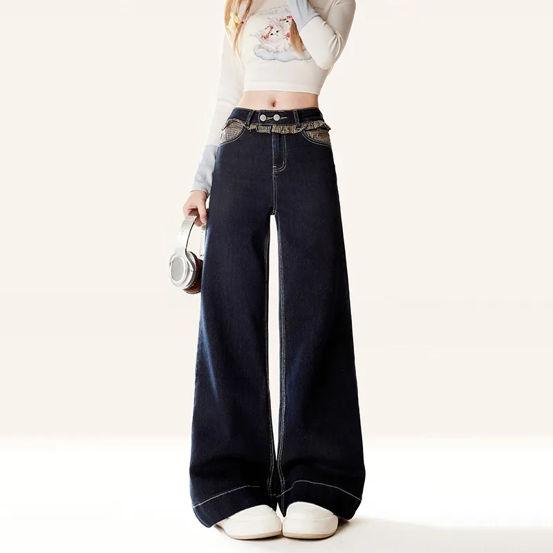 ZIRANSE Jeans Women's Blue-7
