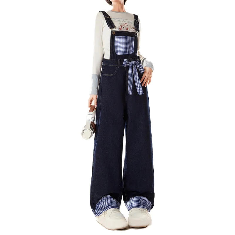 ZIRANSE Overalls Women's Blue-1