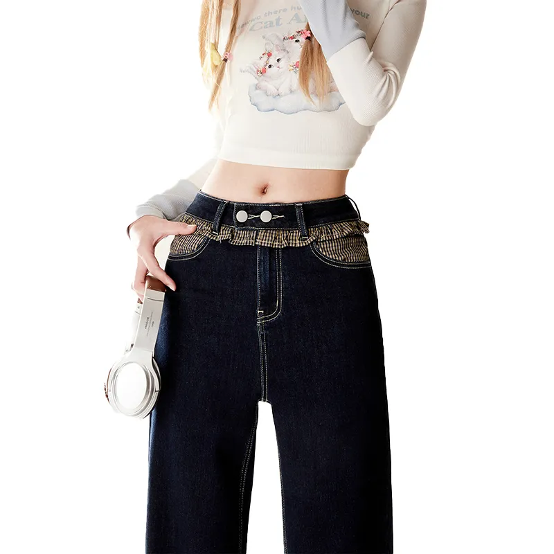 ZIRANSE Jeans Women's Blue-1