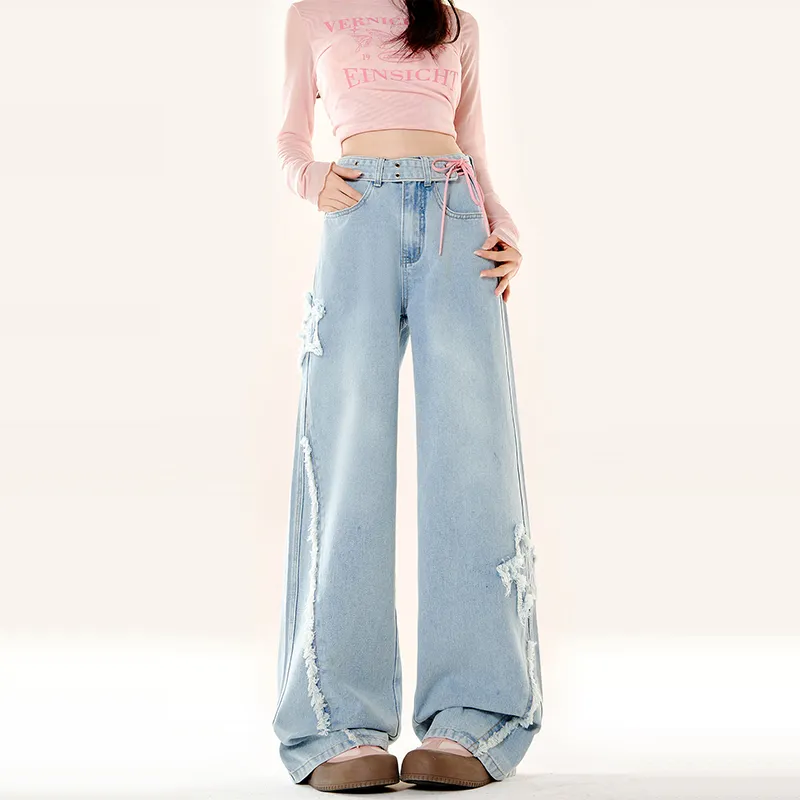 ZIRANSE Jeans Women's Blue-6